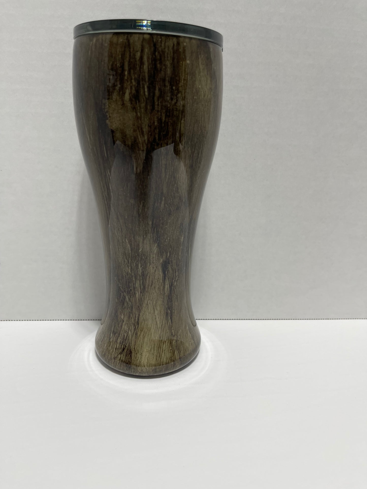 20 oz wood grain tumbler