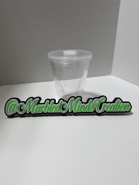 Snow globe cup